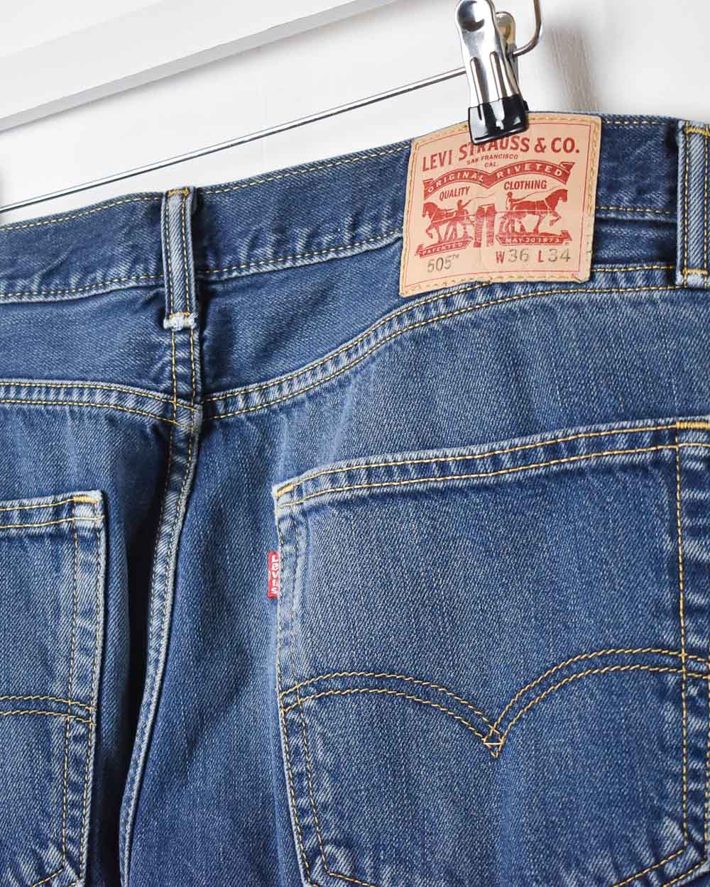 Levi's 505 Jeans - W36 L33 - Domno Vintage