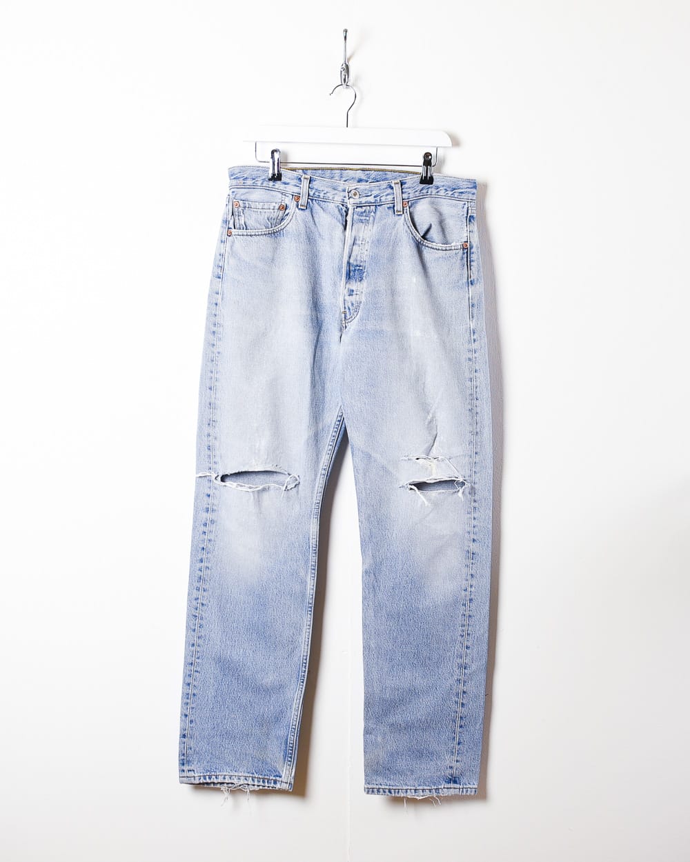 Levi's Distressed 501 Jeans - W32 L32 - Domno Vintage
