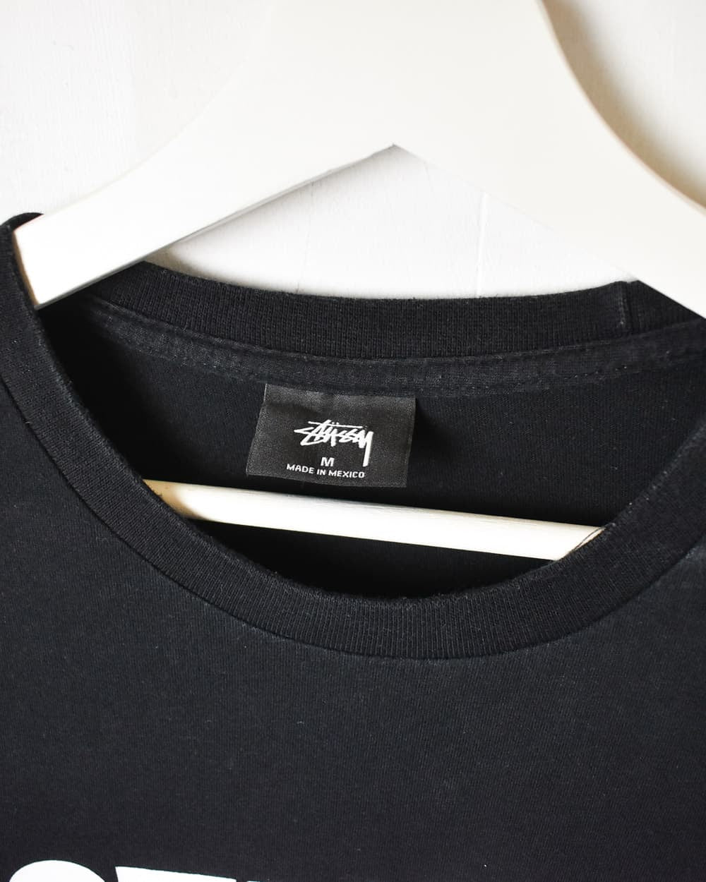 Stussy No4 T-Shirt - Medium - Domno Vintage