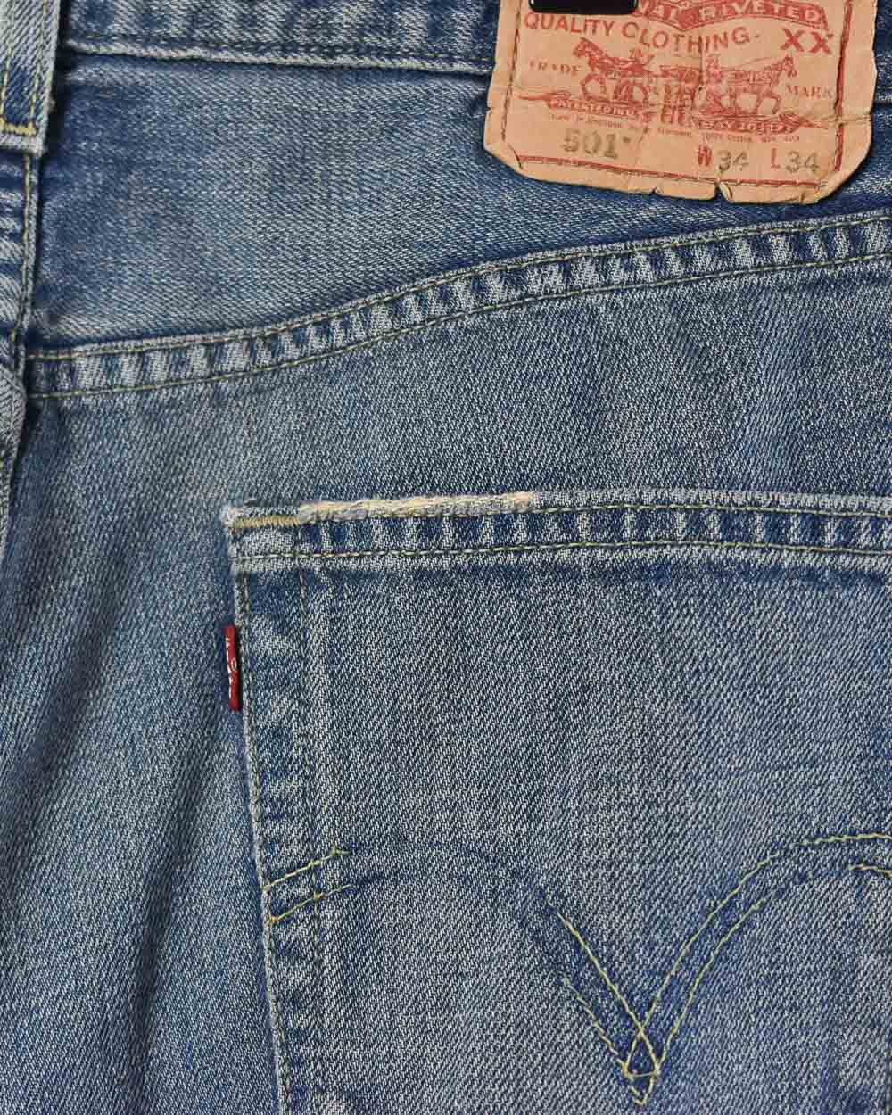 Levi's 501 Jeans - W32 L34 - Domno Vintage