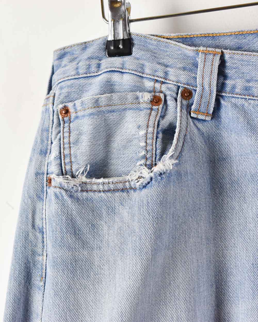 Levi's 501 Distressed Jeans - W36 L30 - Domno Vintage