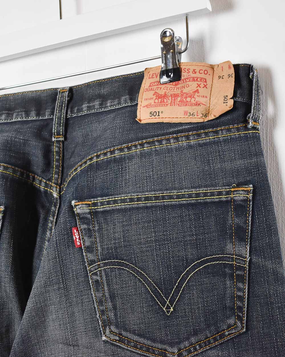 Levi's 501 Jeans - W36 L36 - Domno Vintage