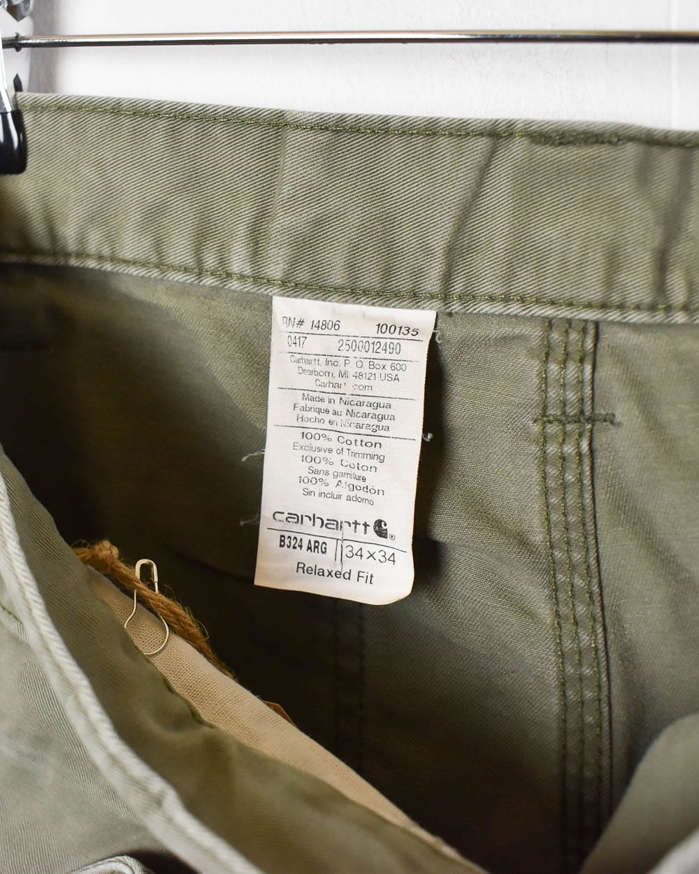 Carhartt Carpenter Jeans - W36 L28 - Domno Vintage