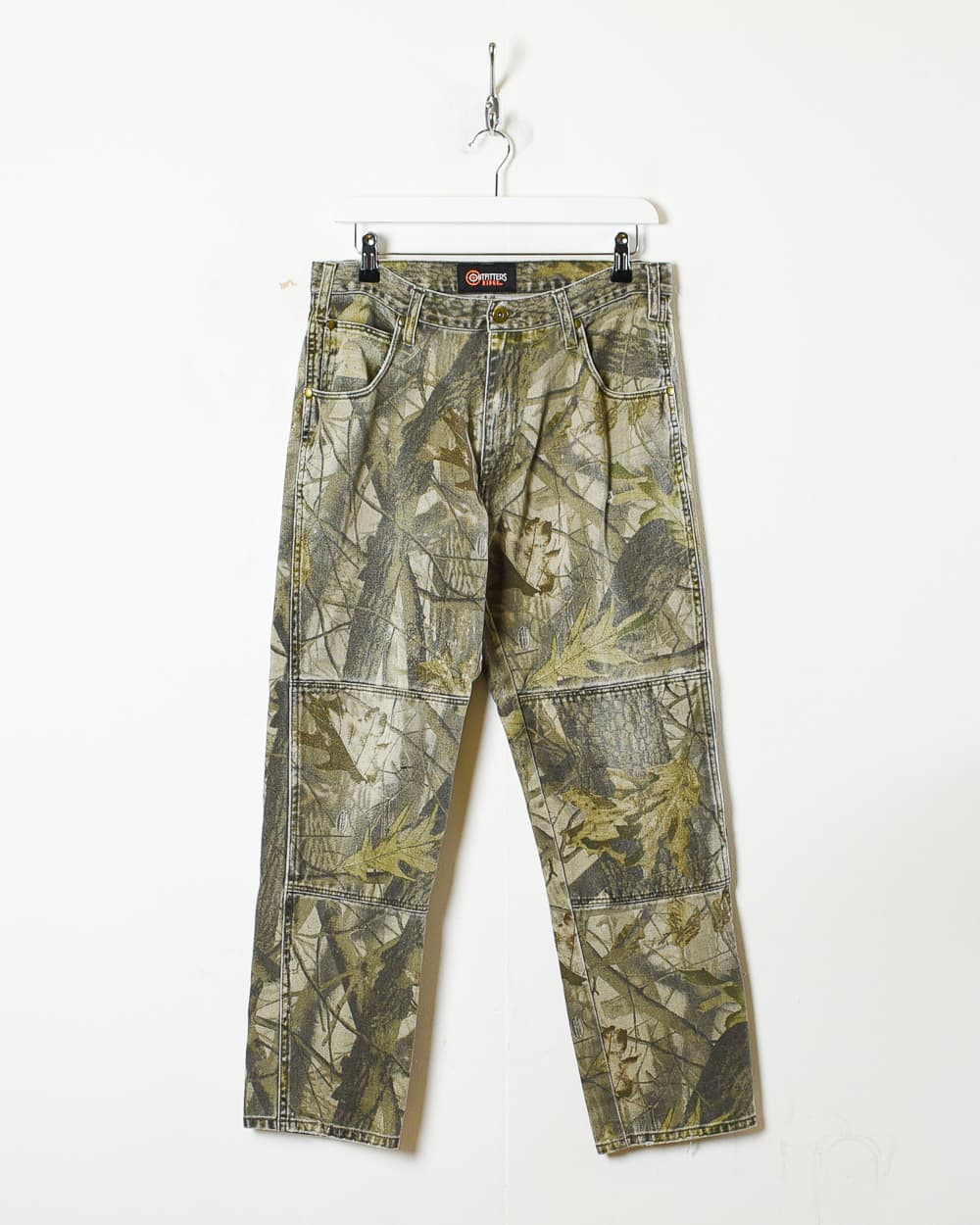 Real Tree Double Knee Jeans - W32 L28 - Domno Vintage