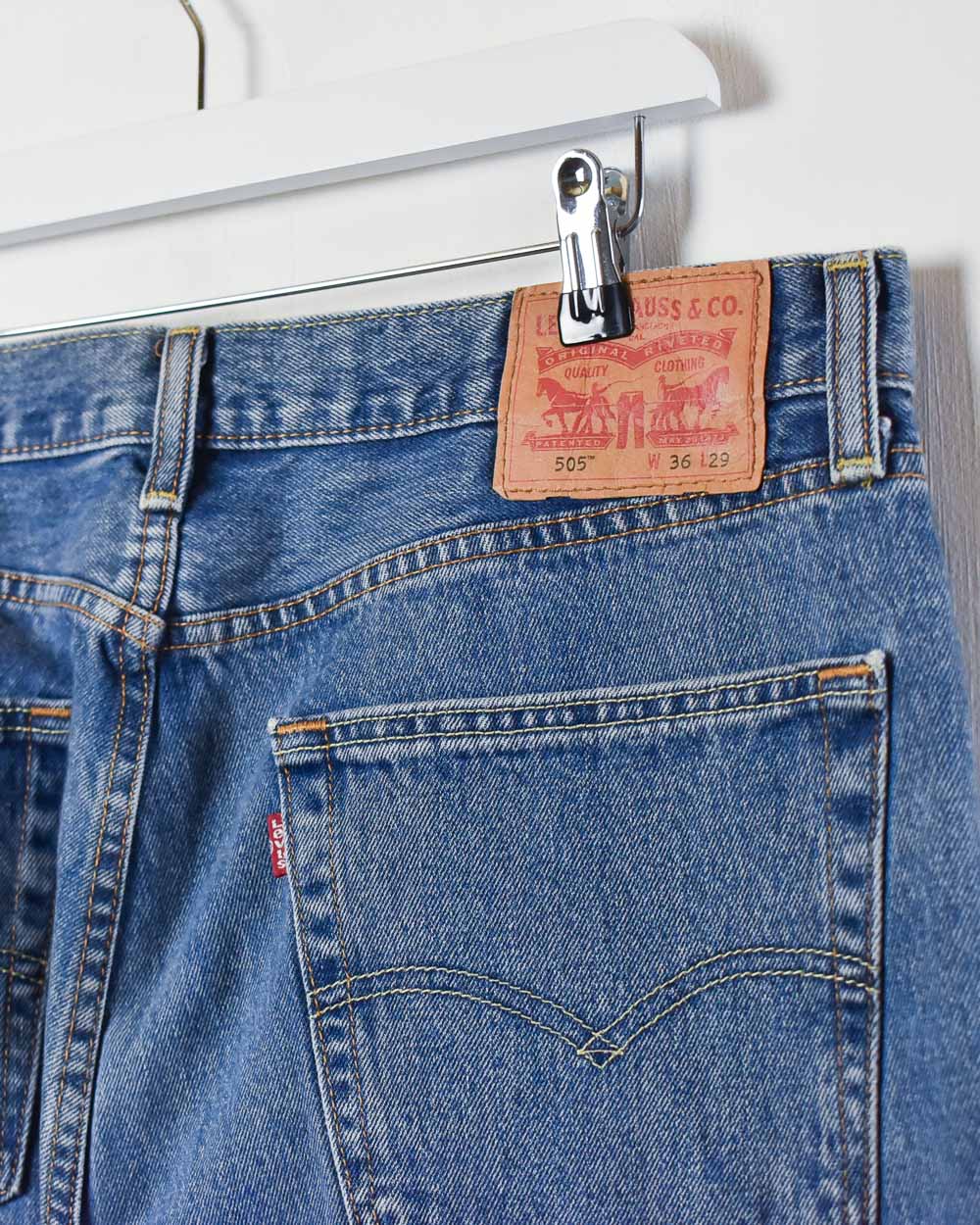 Levi's 505 Jeans - W36 L28 - Domno Vintage