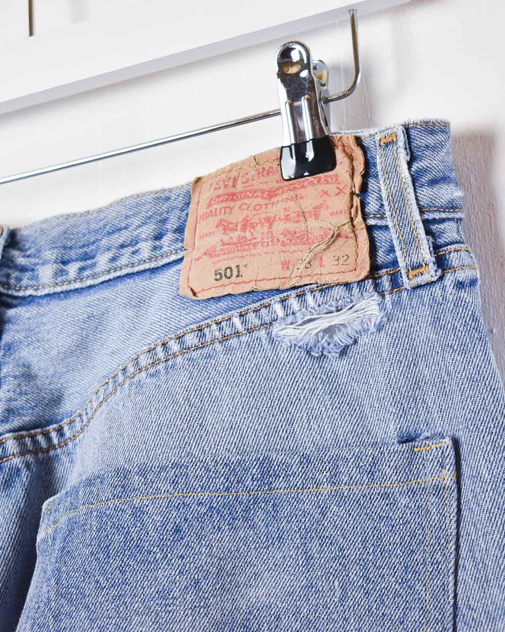 Levi's 501 Distressed Jeans - W32 L32 - Domno Vintage