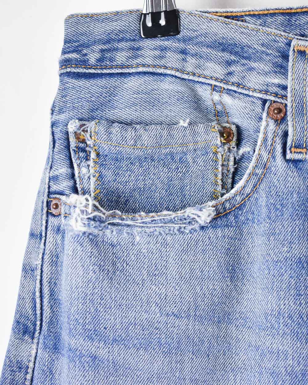 Levi's 501 Distressed Jeans - W32 L32 - Domno Vintage