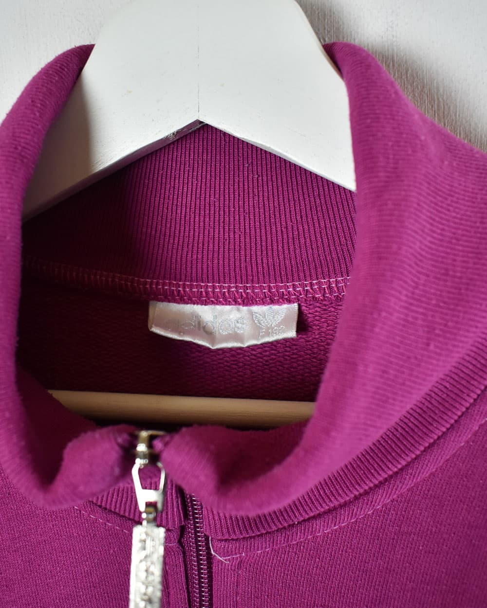 Adidas 1/4 Zip Sweatshirt - Large - Domno Vintage