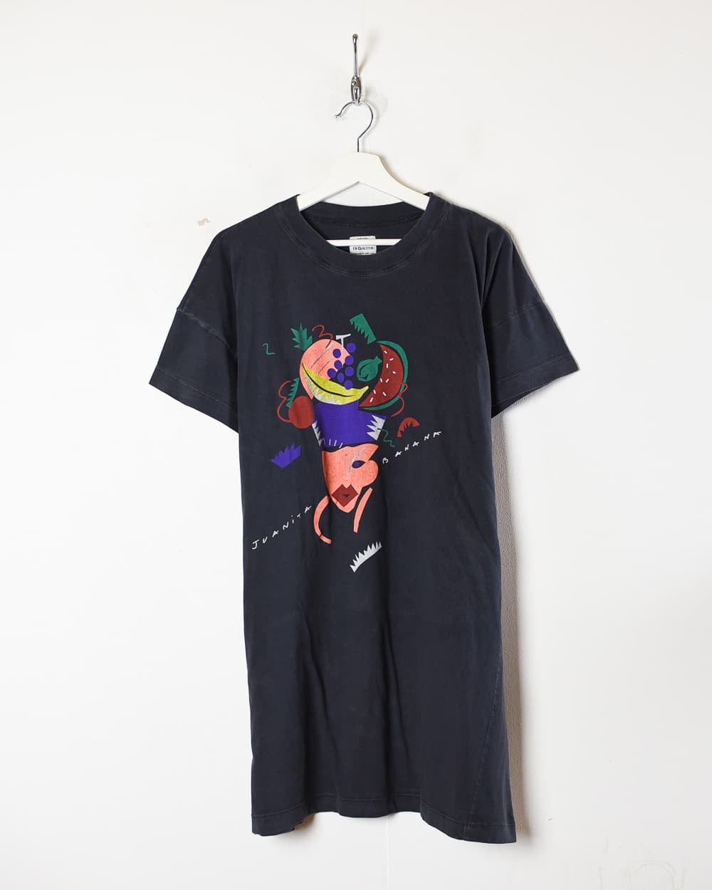 United Of Colors Benetton Long T-Shirt - X-Large - Domno Vintage