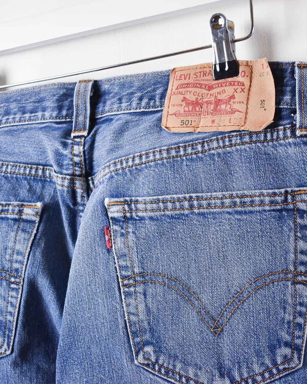 Levi's 501 Jeans - W34 L31 - Domno Vintage