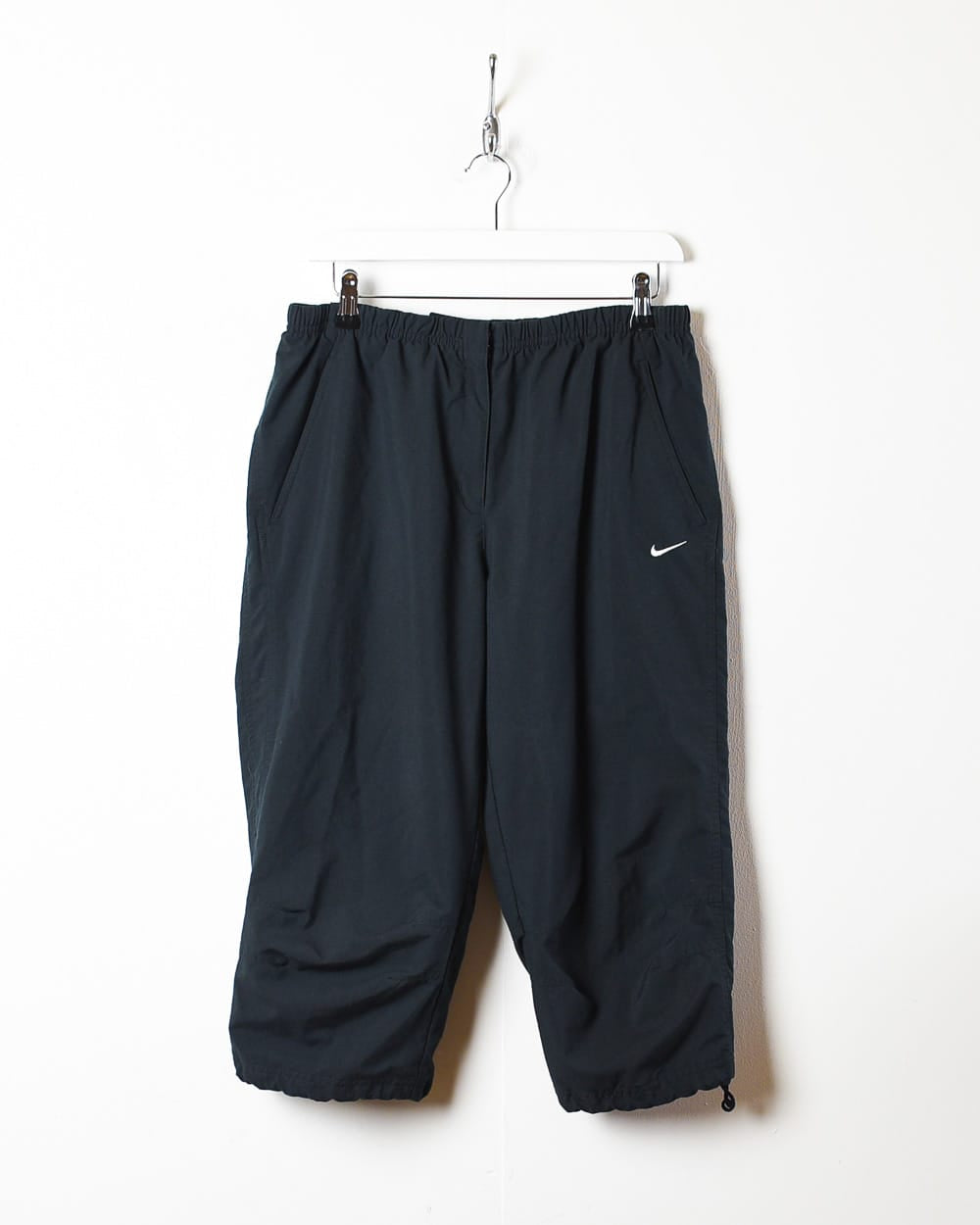 Nike 3/4 Length Tracksuit Bottoms - Large Women's - Domno Vintage
