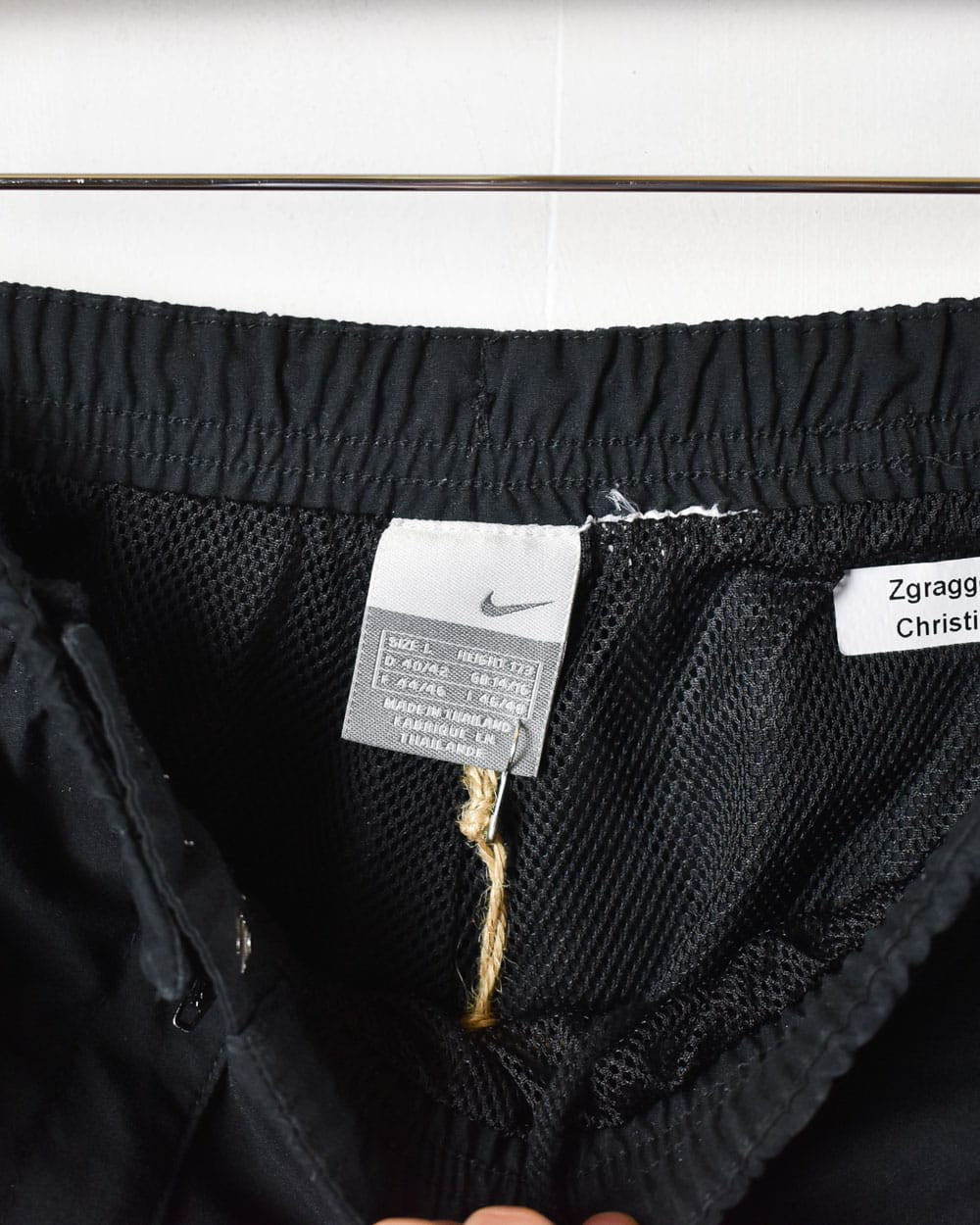 Nike 3/4 Length Tracksuit Bottoms - Large Women's - Domno Vintage