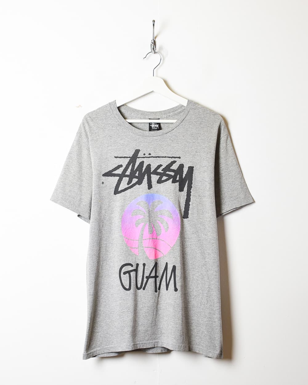 Stussy Guam T-Shirt - Medium - Domno Vintage