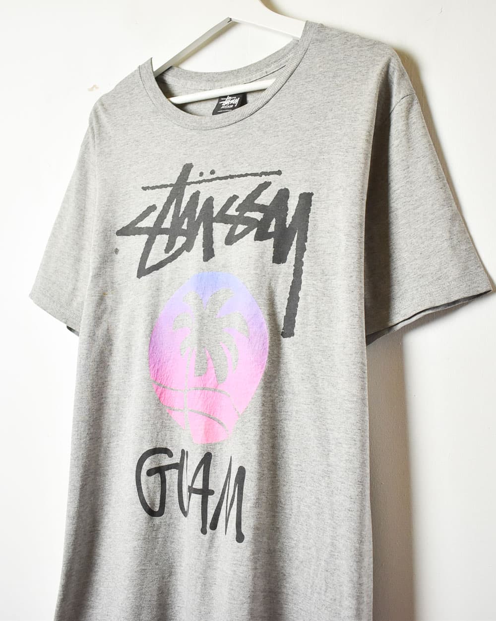 Stussy Guam T-Shirt - Medium - Domno Vintage