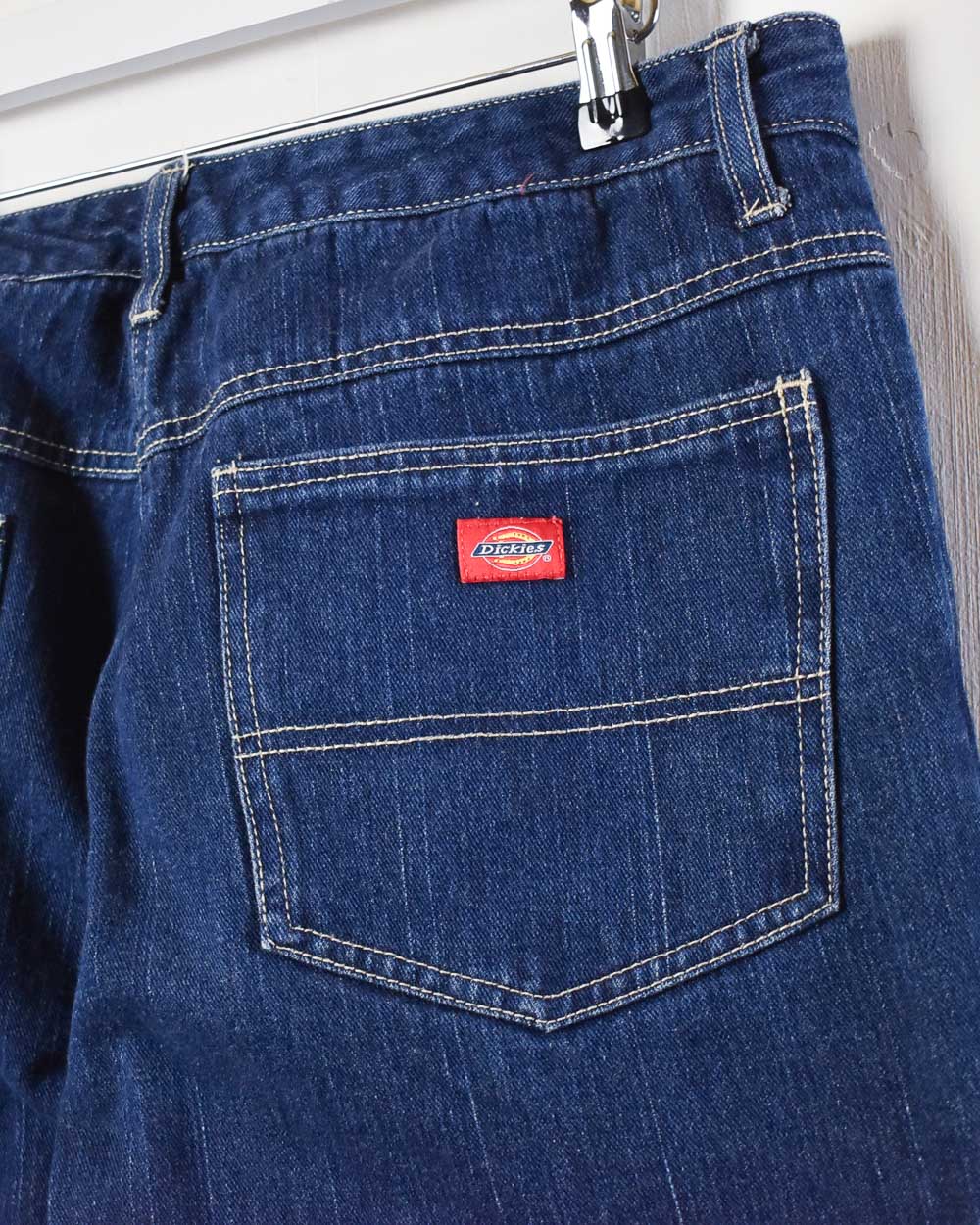 Dickies Flannel Lined Jeans - W34 L32 - Domno Vintage