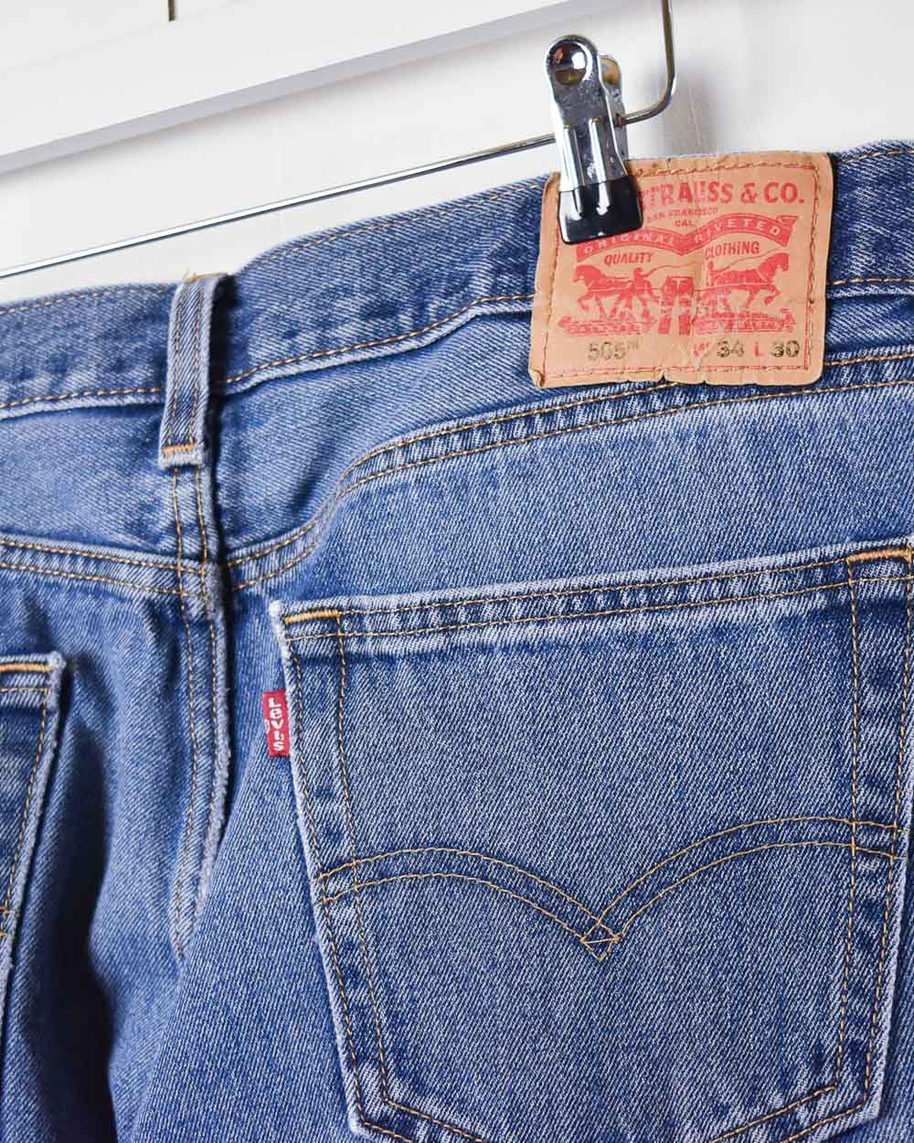 Levi's 505 Jeans - W36 L29 - Domno Vintage