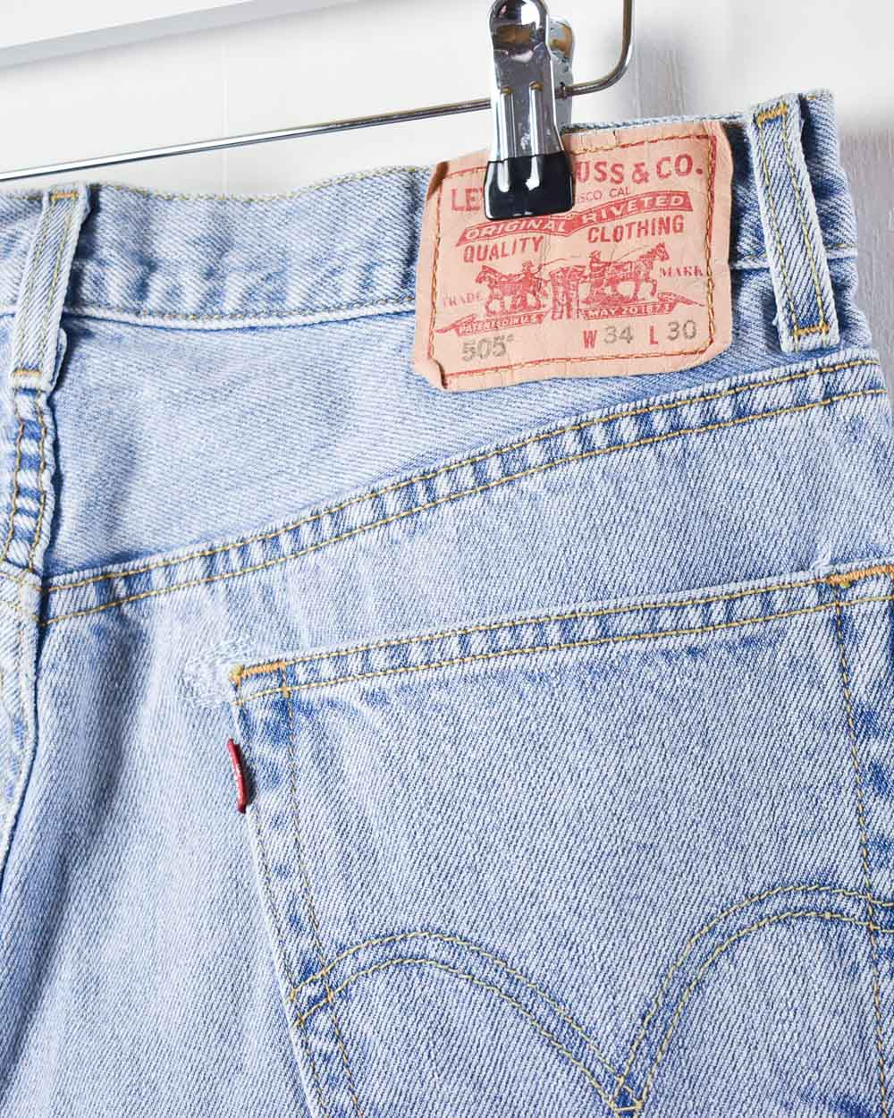 Levi's 505 Jeans - W34 L30 - Domno Vintage
