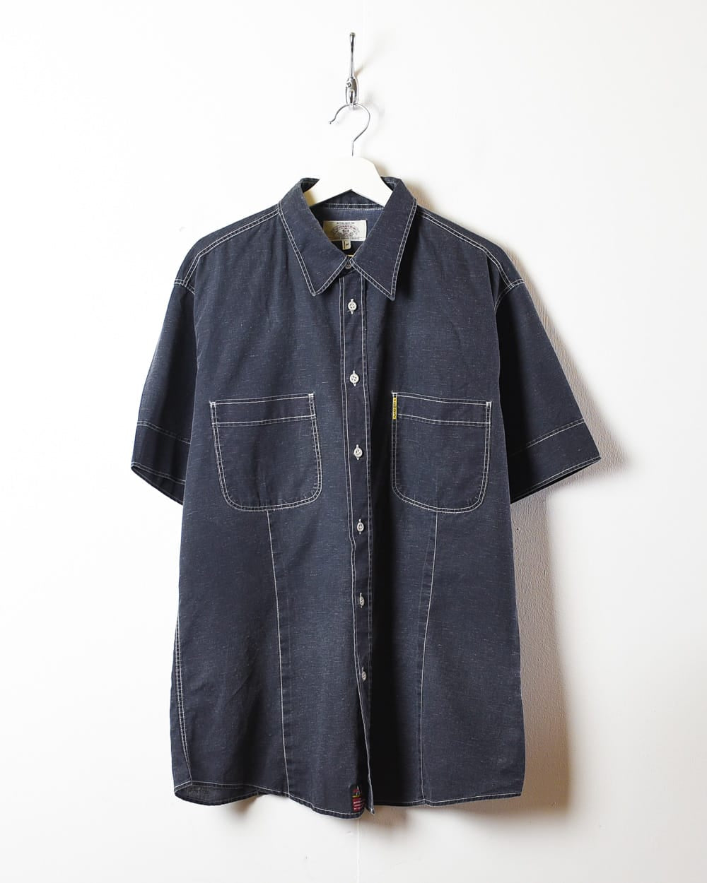 Armani Jeans Short Sleeved Shirt - X-Large - Domno Vintage