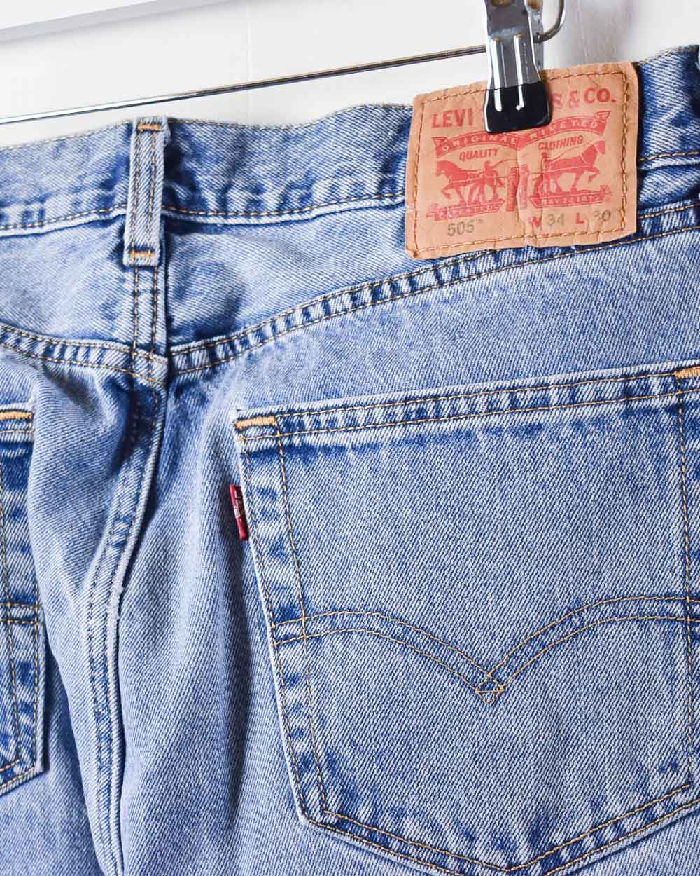Levi's 505 Jeans - W34 L30 - Domno Vintage