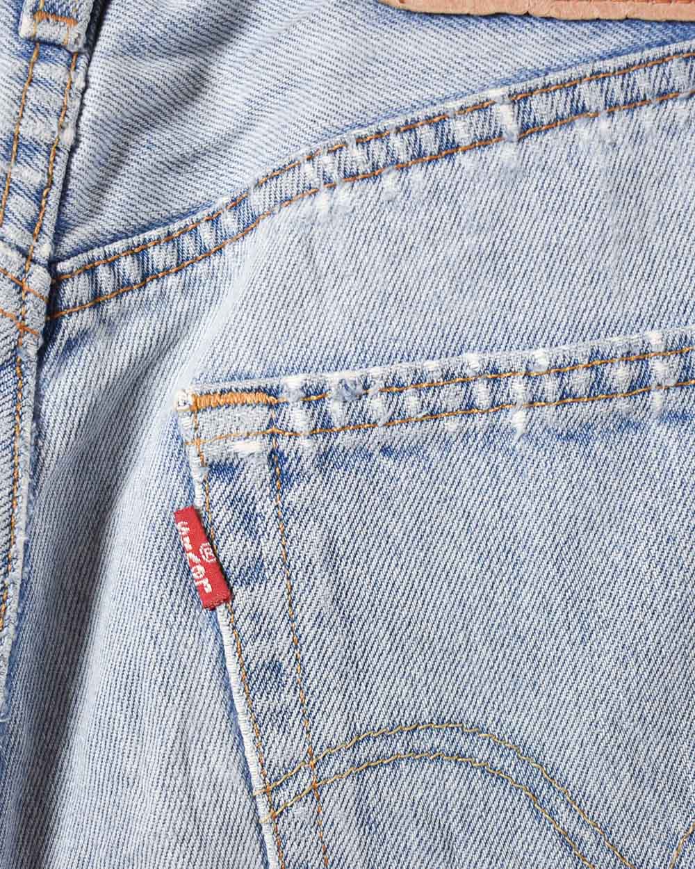 BabyBlue Levi's 501 Distressed Jeans - W30 L28