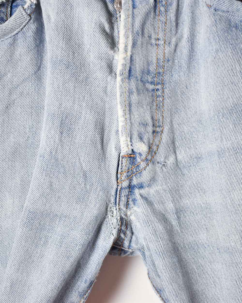 BabyBlue Levi's 501 Distressed Jeans - W30 L28