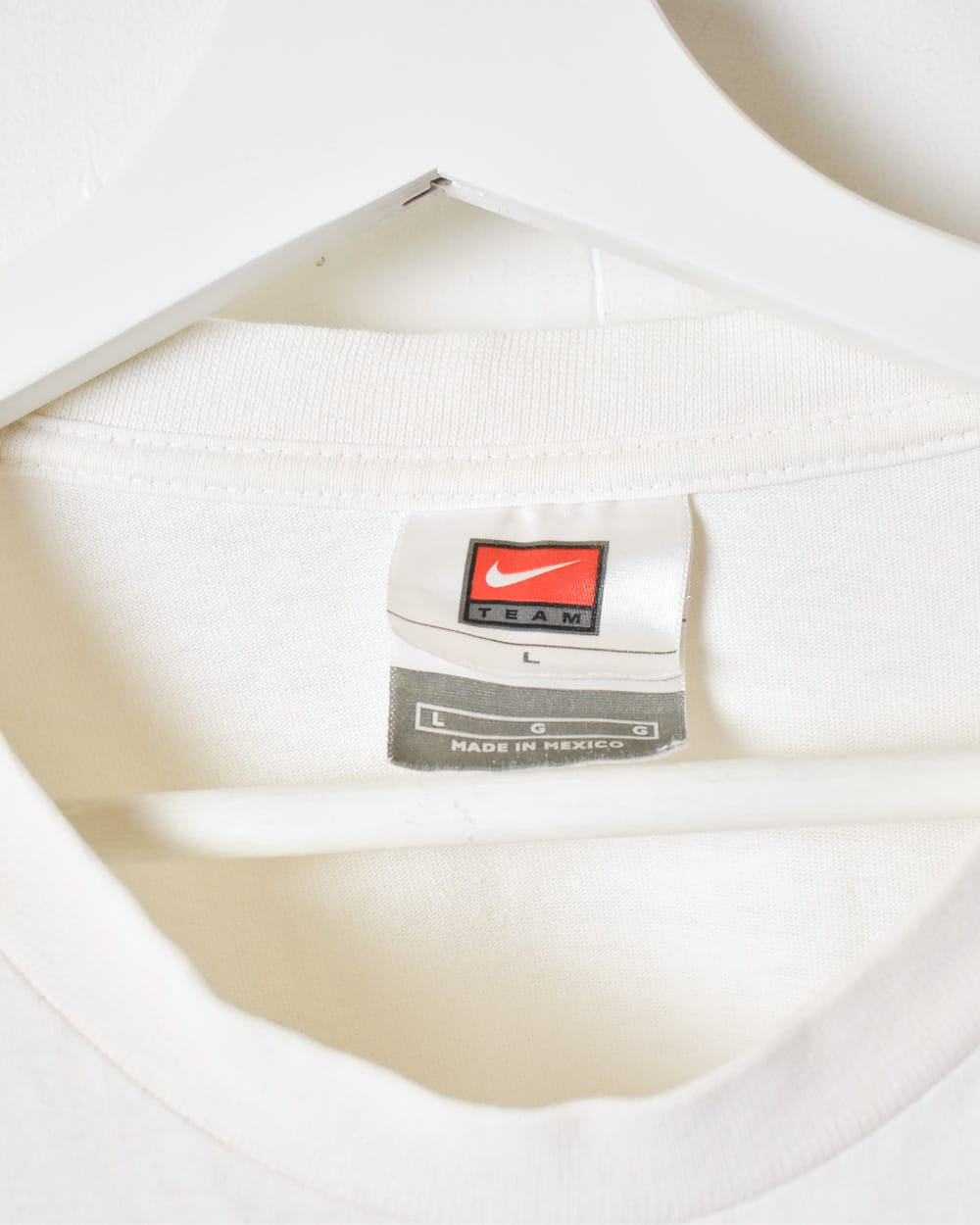 White Nike Team USA Soccer T-Shirt - Large