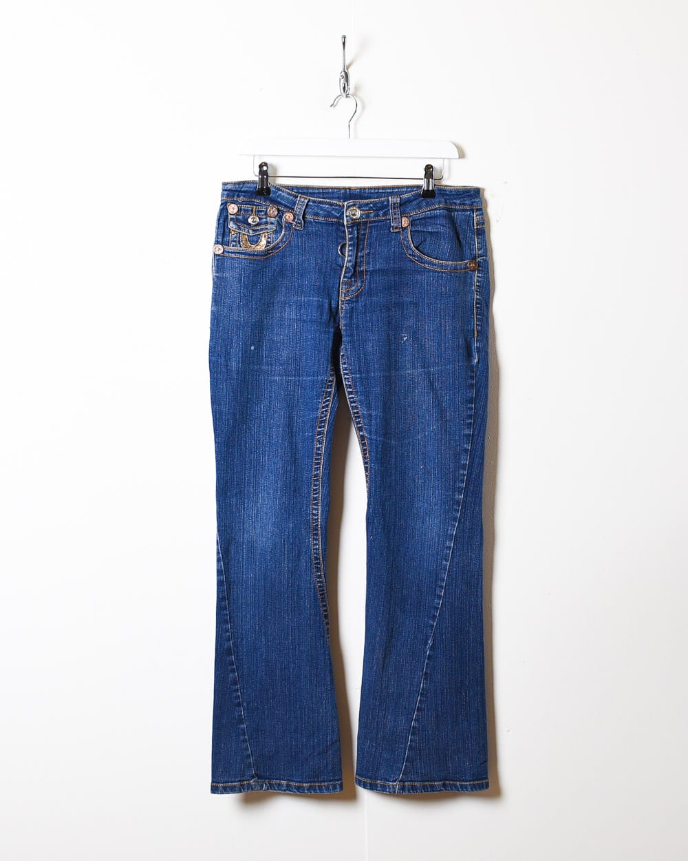Blue True Religion Women's Bootcut Jeans - W34 L30