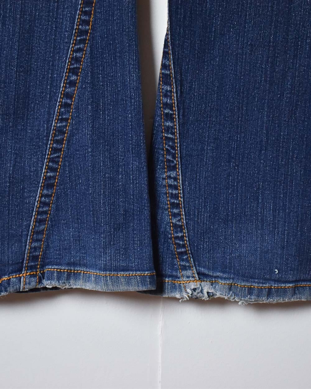 Blue True Religion Women's Bootcut Jeans - W34 L30