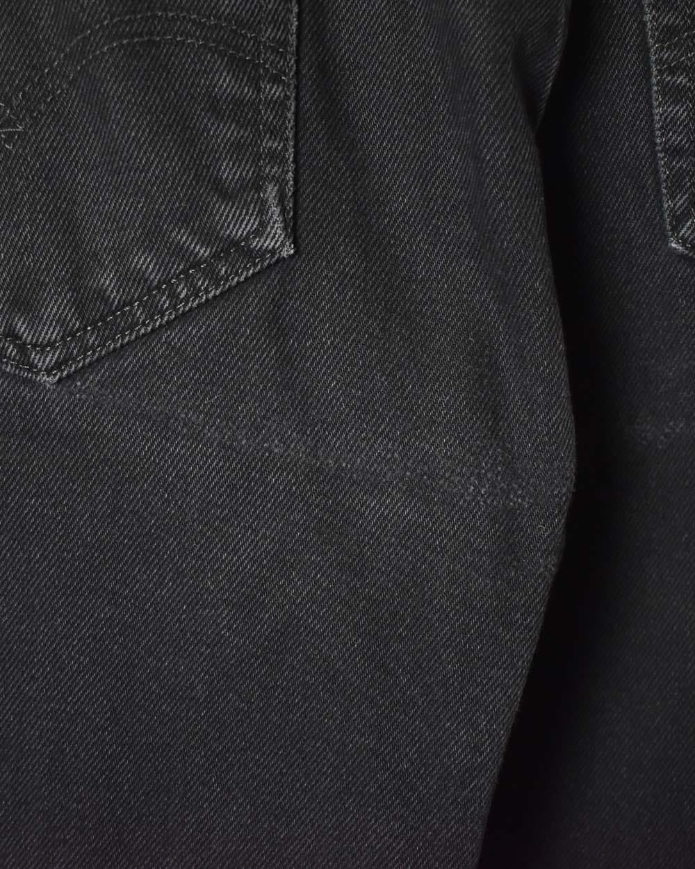 Black Levi's 505 Jeans - W36 L33