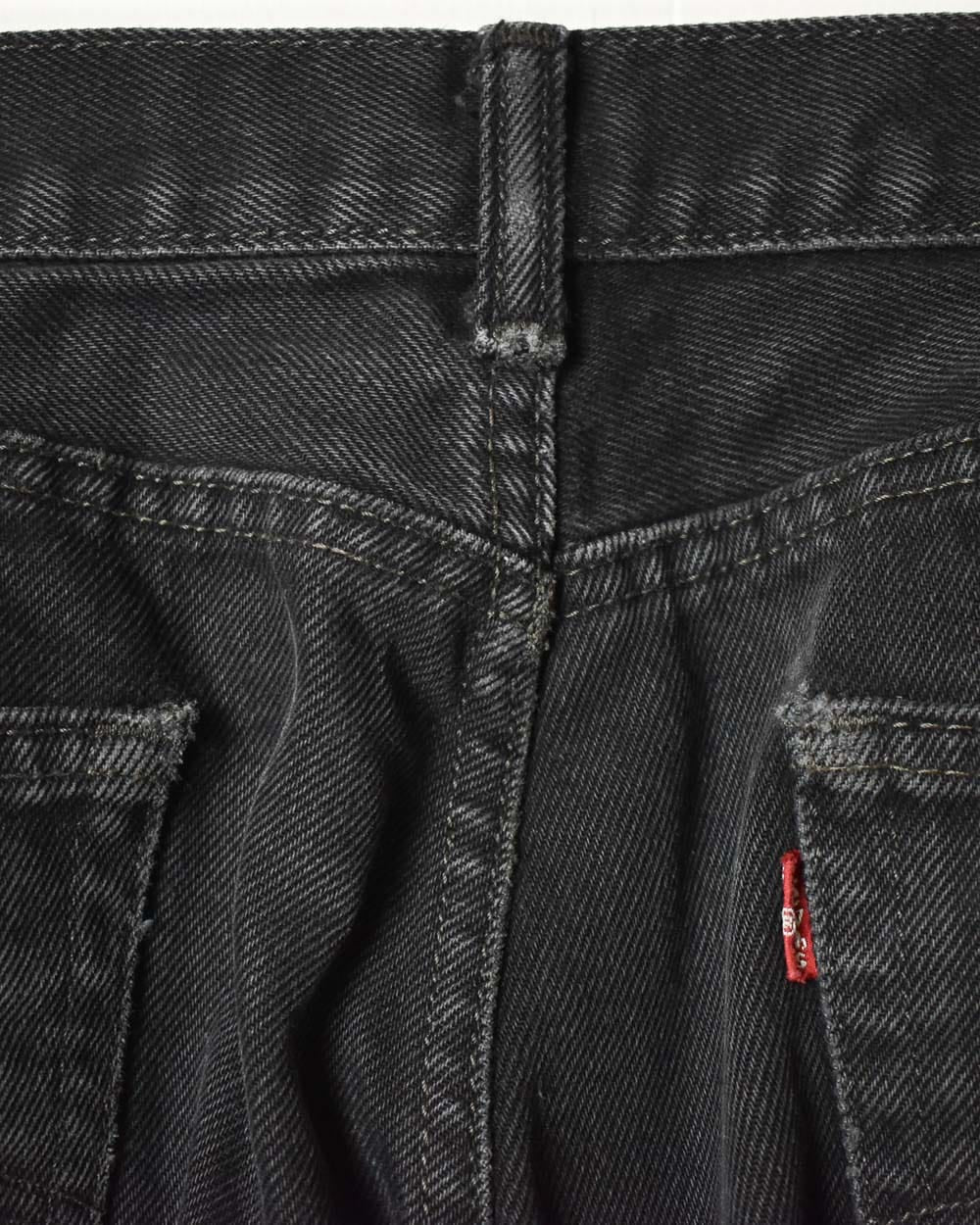 Black Levi's 505 Jeans - W36 L33