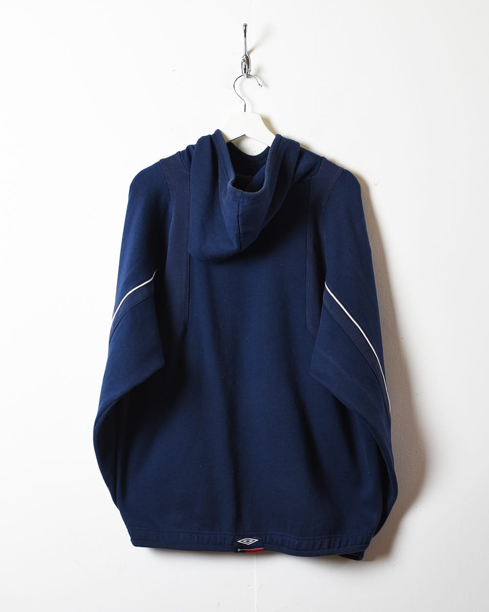 Navy Umbro Pro Training High Neck Hoodie - Large