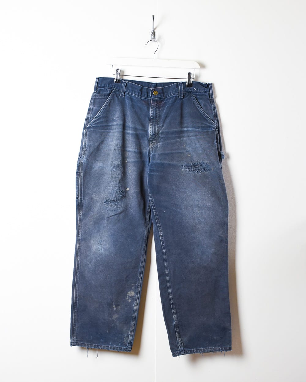 Carhartt Distressed Carpenter Jeans - W34 L30 - Domno Vintage
