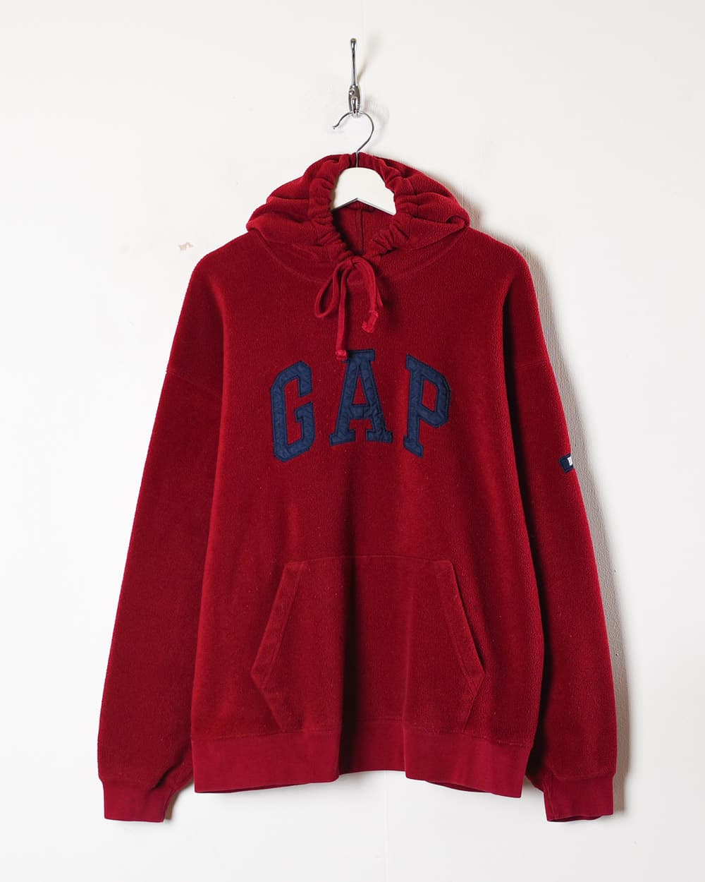 Gap Fleece Hoodie - Large - Domno Vintage