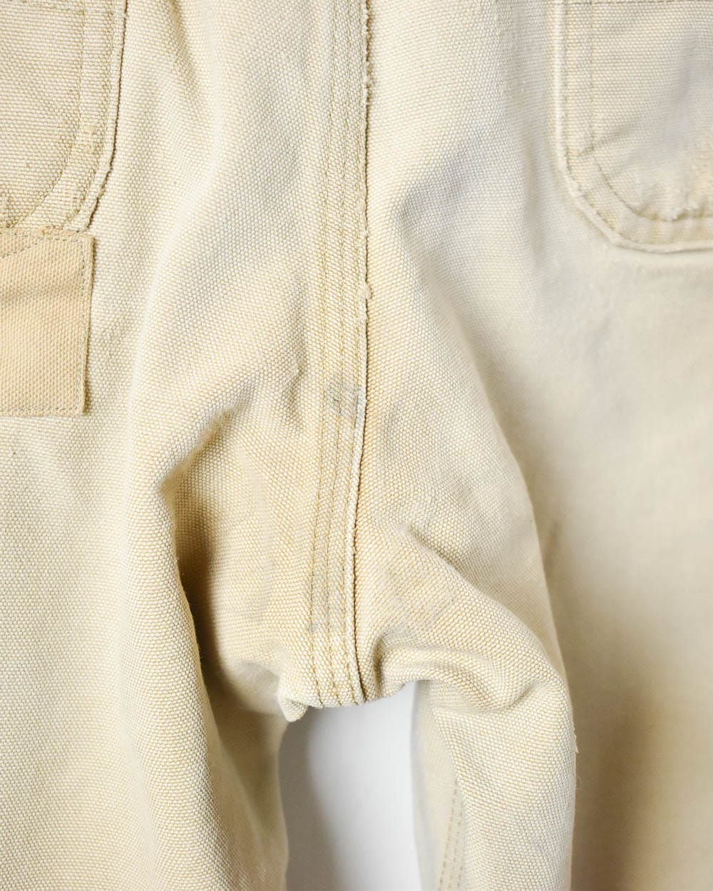 Neutral Carhartt Distressed Double Knee Carpenter Jeans - W32 L27