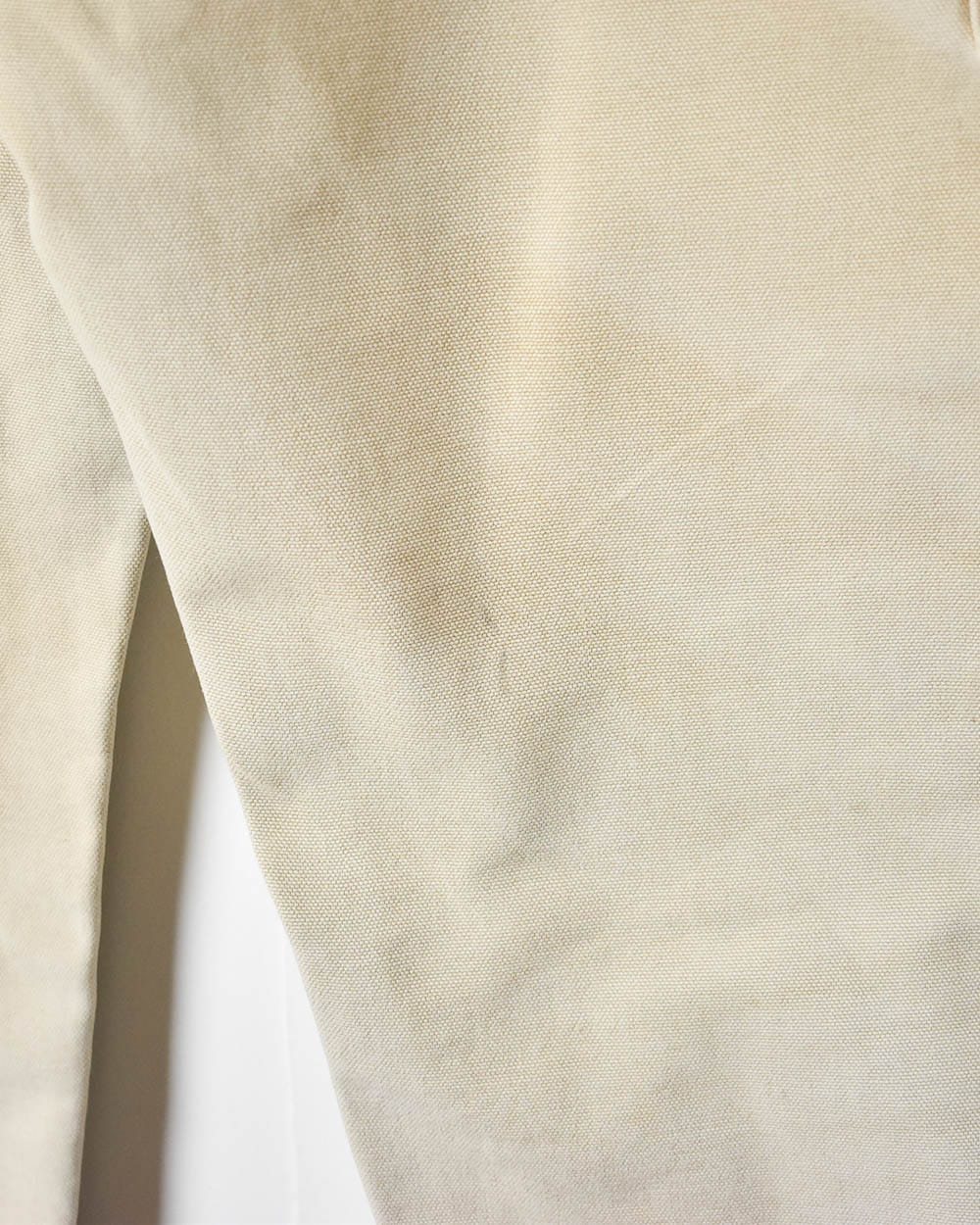 Neutral Carhartt Distressed Double Knee Carpenter Jeans - W32 L27