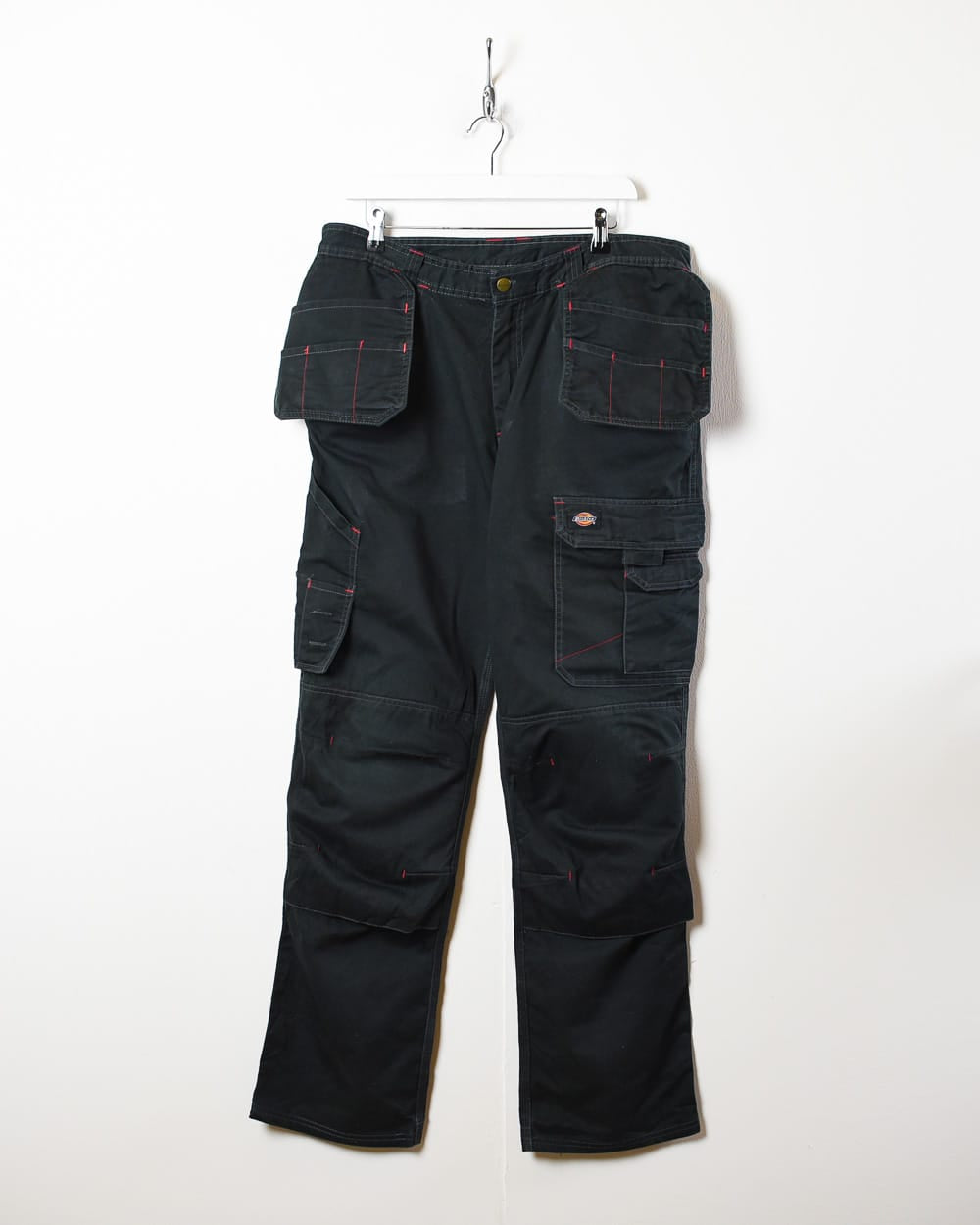Dickies Workwear Double Knee Cargo Trousers - W36 L33 - Domno Vintage