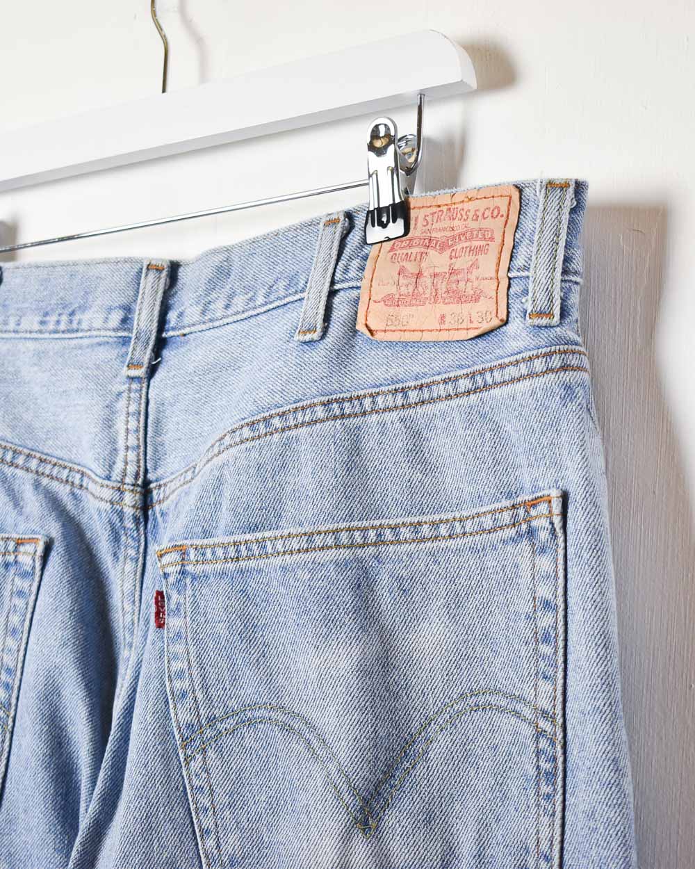 BabyBlue Levi's Relaxed Fit 550 Jeans - W38 L30