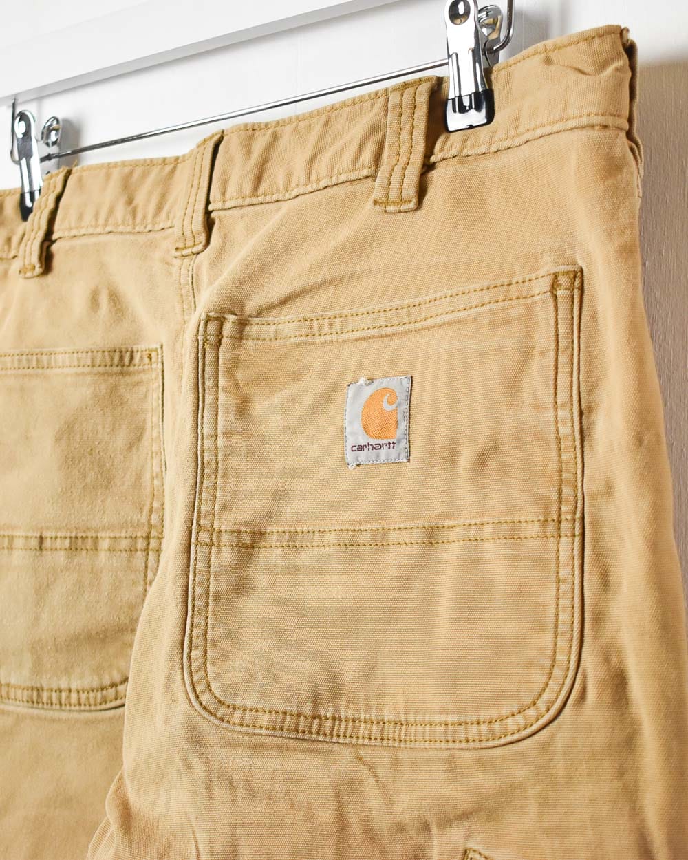 Neutral Carhartt Double Knee Carpenter Jeans - W34 L32