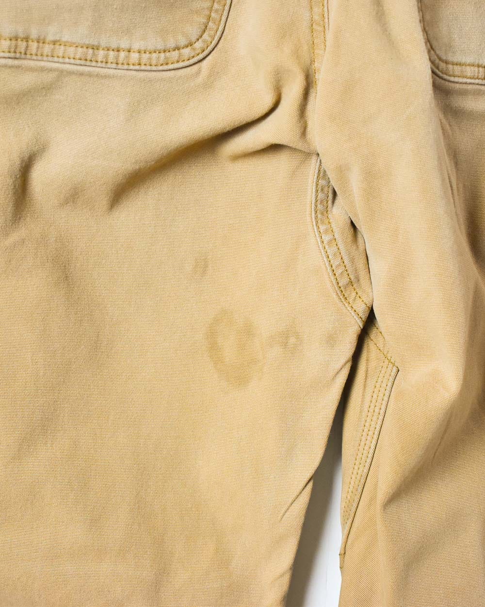 Neutral Carhartt Double Knee Carpenter Jeans - W34 L32