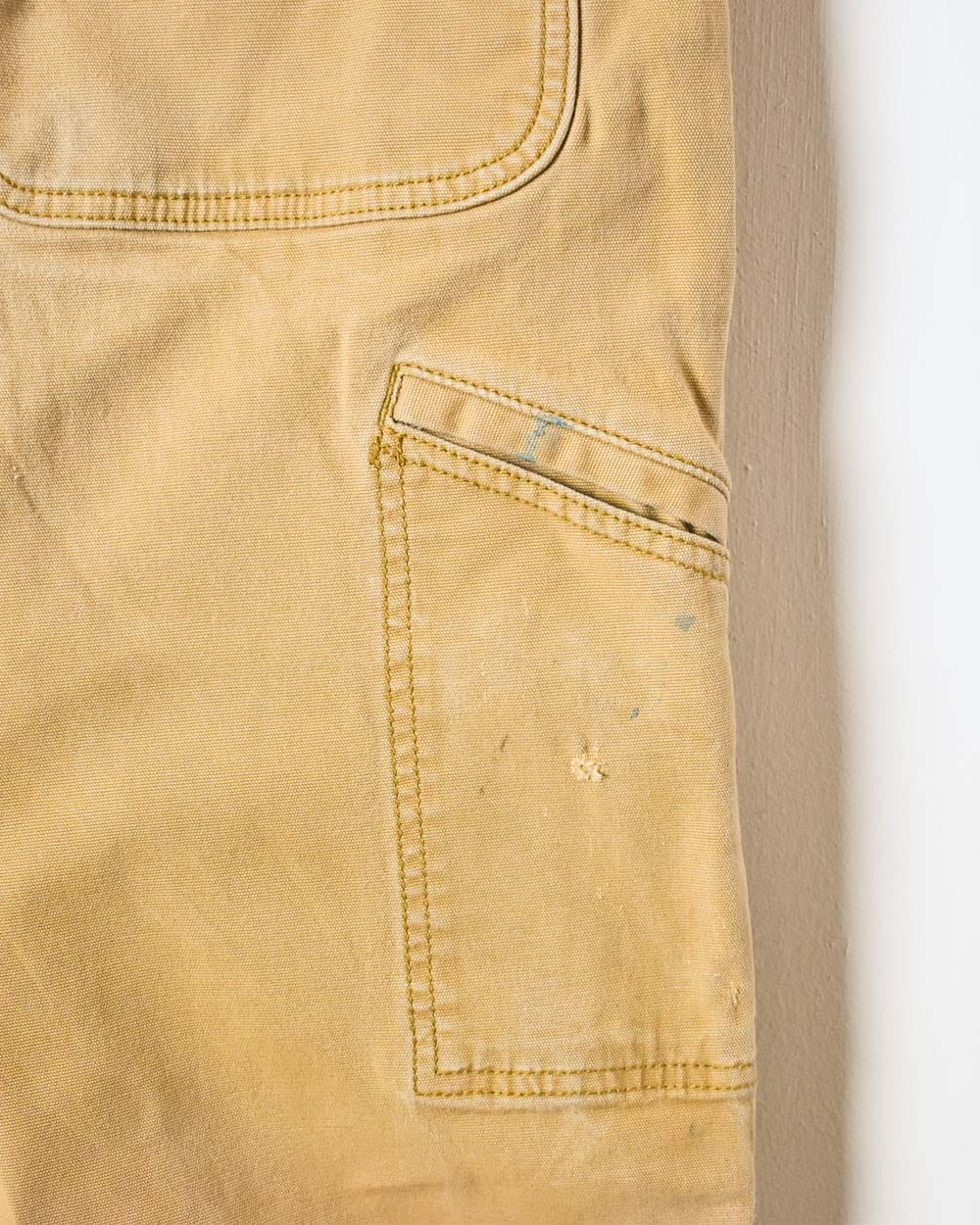Neutral Carhartt Double Knee Carpenter Jeans - W34 L32