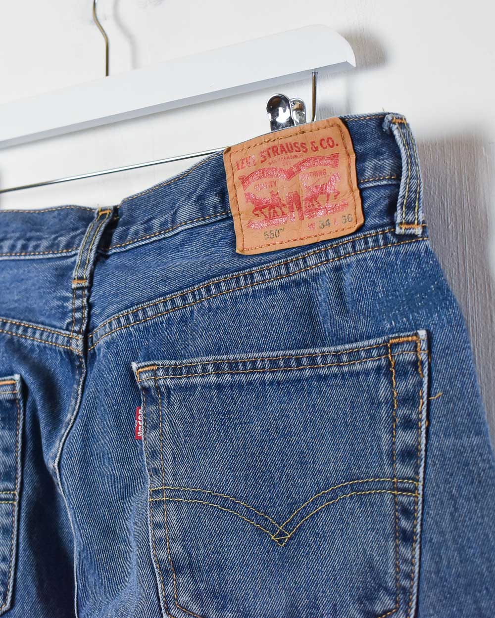 Levi's 550 Jeans - W36 L37 - Domno Vintage