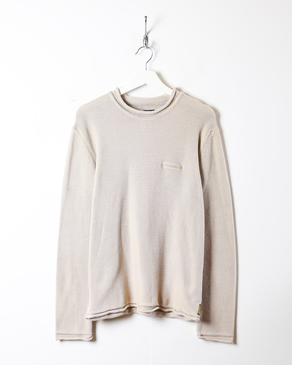 Armani Jeans Knitted Sweatshirt - Medium - Domno Vintage