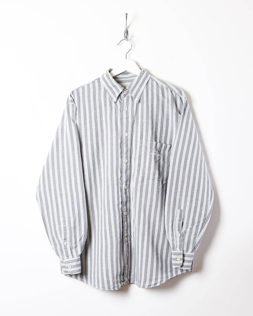 Armani Jeans Striped Shirt - X-Large - Domno Vintage