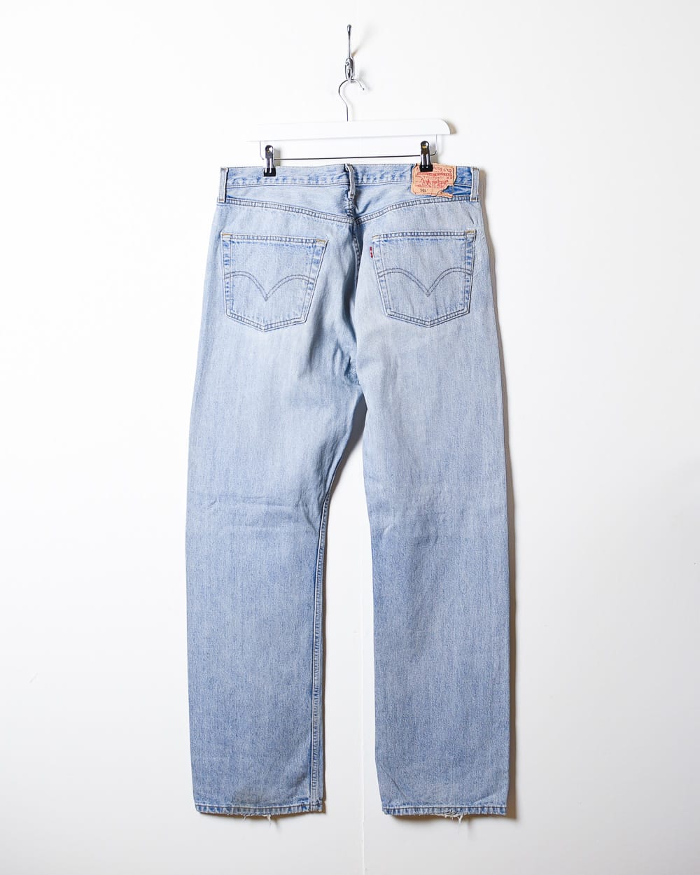 BabyBlue Levi's Distressed 501 Jeans - W38 L34