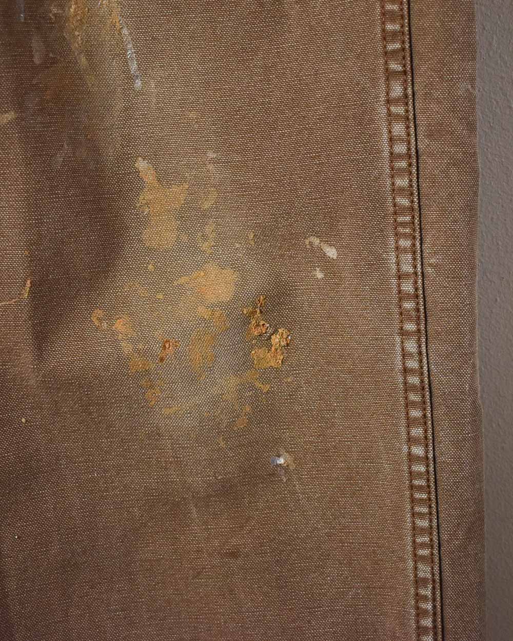 Brown Dickies Distressed Painters Jeans - W36 L33