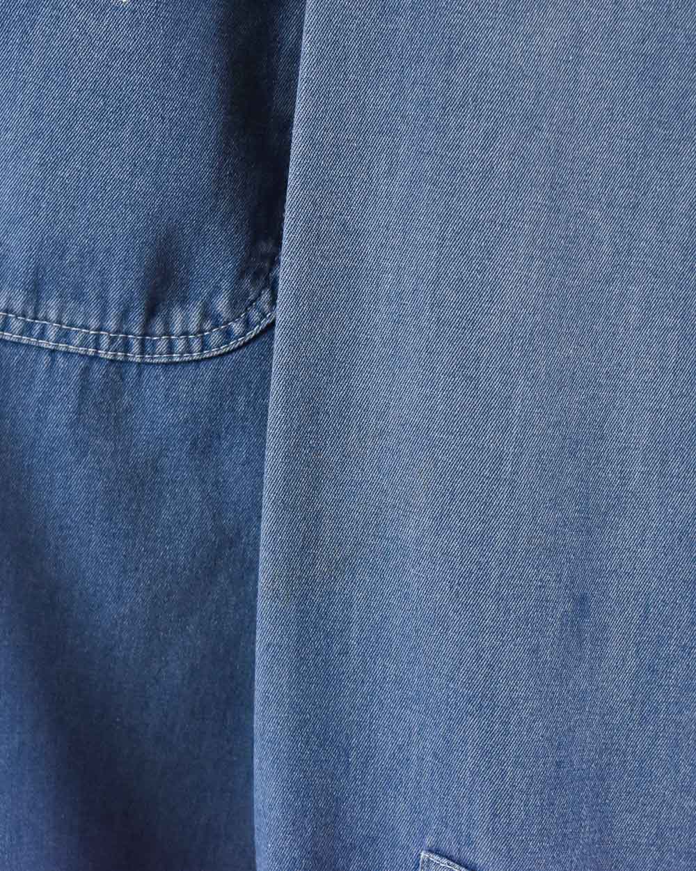 Armani Jeans Denim Shirt - Large - Domno Vintage