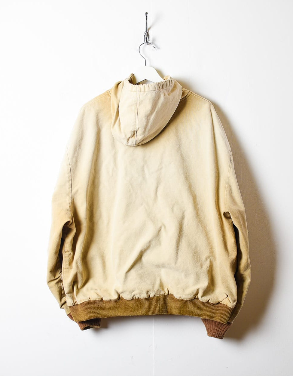 Neutral Dickies Distressed Hooded Workwear Jacket - XX-Large