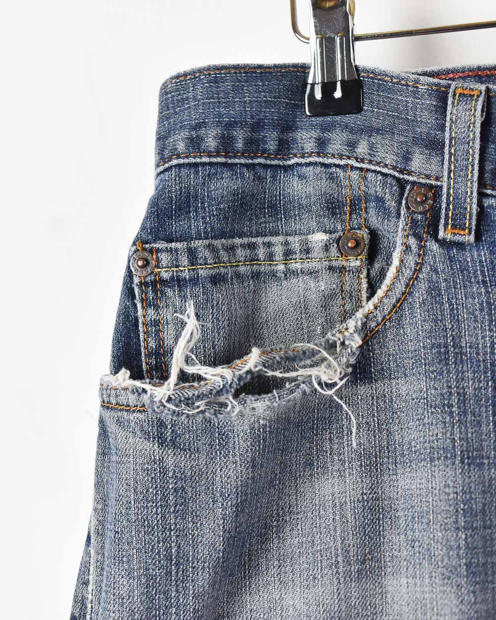 Levi's 505 Worn Jeans - W36 L35 - Domno Vintage