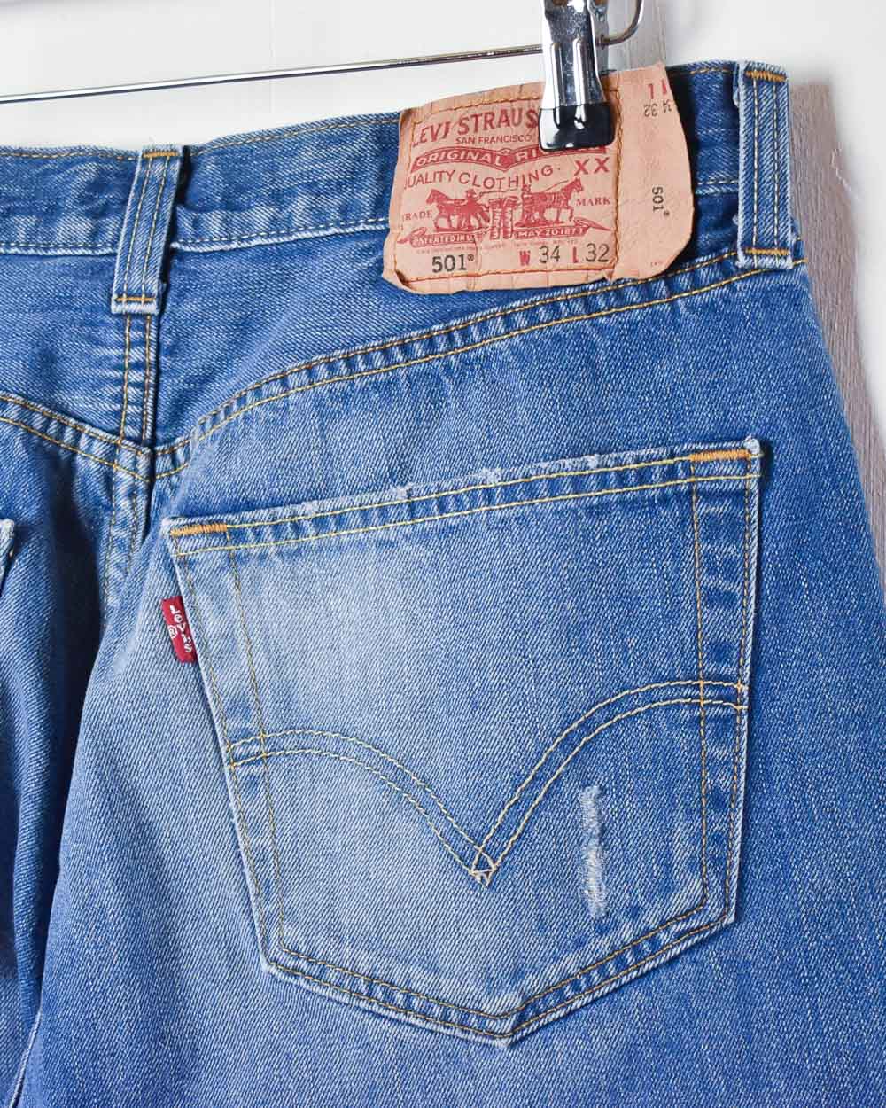 Levi's 501 Jeans - W34 L31 - Domno Vintage