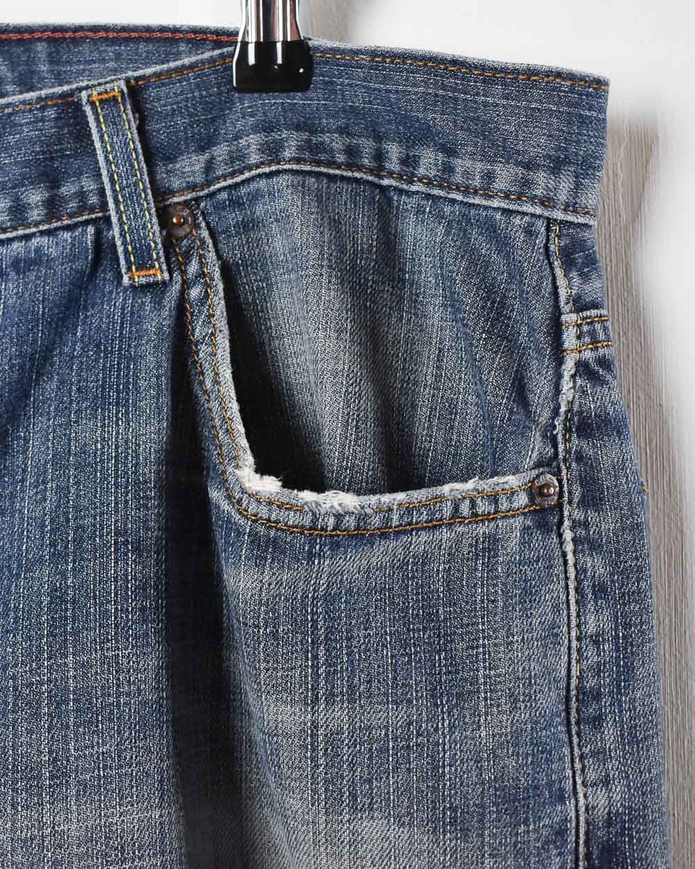 Levi's 505 Worn Jeans - W36 L35 - Domno Vintage